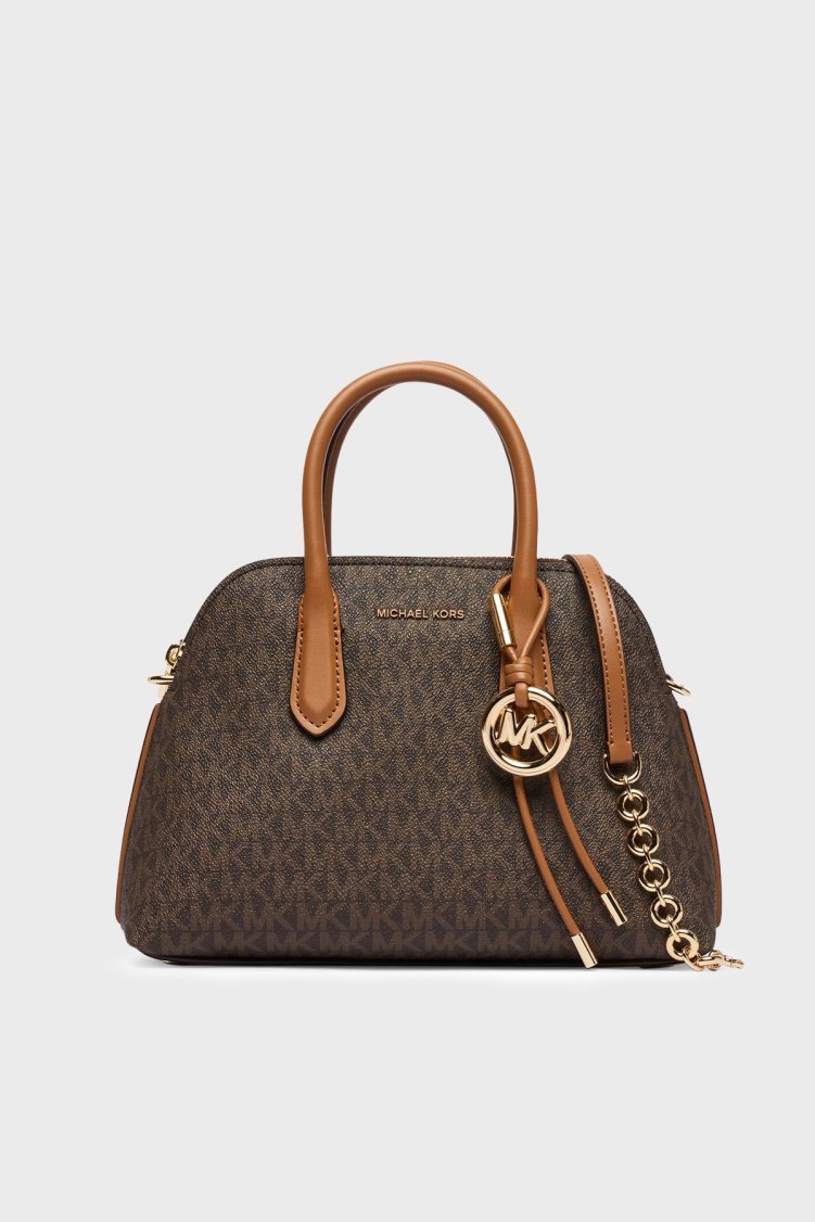 Michael Kors Logolu Çıkarılabilir Askılı 30T6GX4S2B252 Kadın Çanta 30T6GX4S2B 252 Kahve - Michael Kors