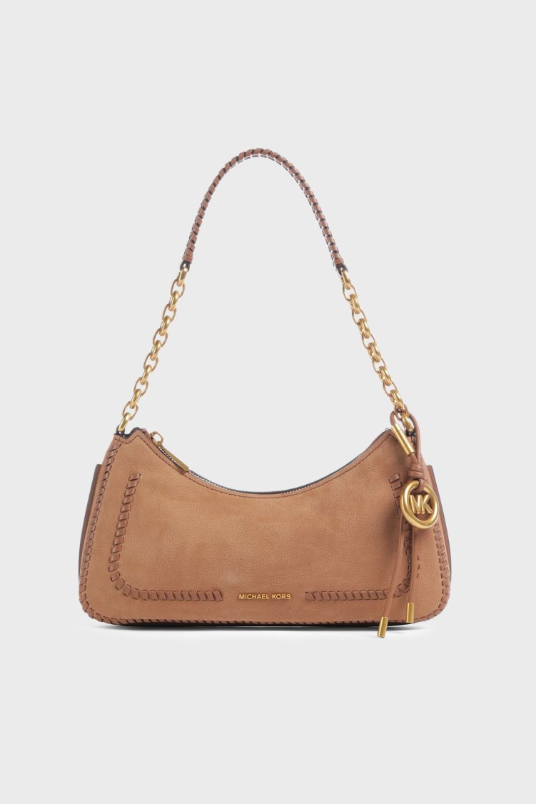 Michael Kors Logolu Deri Omuz Askılı 32T6AY5W6Y230 Kadın Çanta 32T6AY5W6Y 230 Taba - Michael Kors