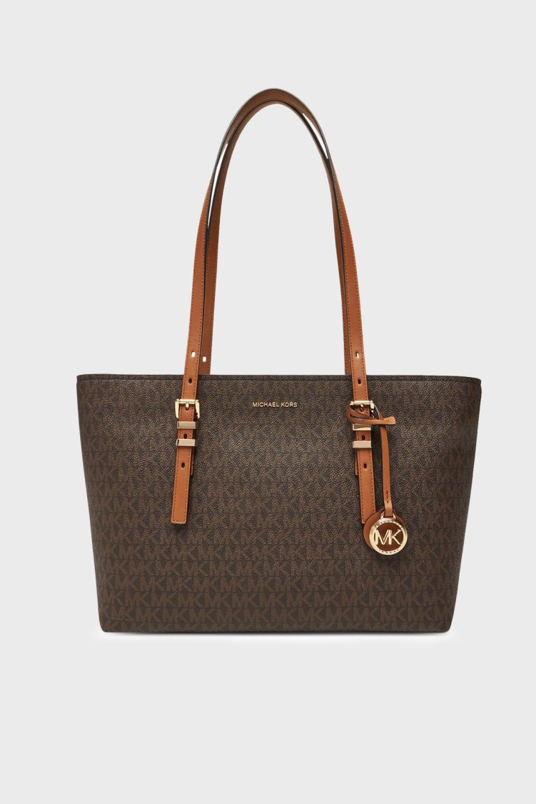 Michael Kors Logolu Omuz Askılı 30T5GQNT2B252 Kadın Çanta 30T5GQNT2B 252 Kahve - Michael Kors