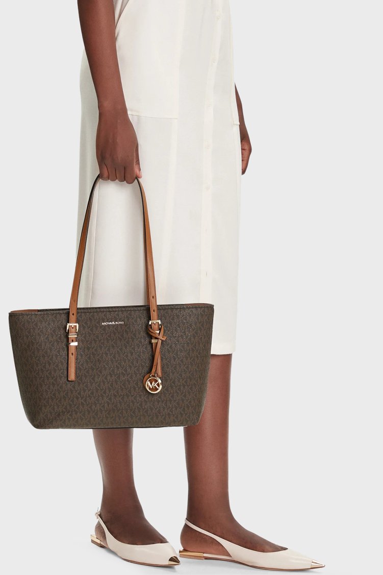 Michael Kors Logolu Omuz Askılı 30T5GQNT2B252 Kadın Çanta 30T5GQNT2B 252 Kahve - Michael Kors (1)