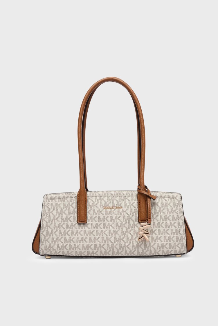 Michael Kors Logolu Omuz Askılı 30T6G9IT0B149 Kadın Çanta 30T6G9IT0B 149 Ekru - Michael Kors