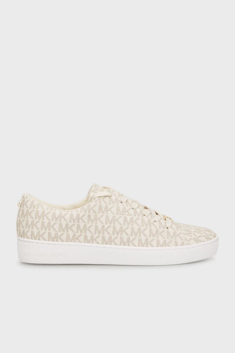 Michael Kors Logolu Sneaker 43R4KTFS1B150 Kadın Ayakkabı 43R4KTFS1B 150 BEJ - Michael Kors