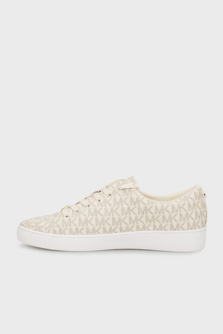 Michael Kors Logolu Sneaker 43R4KTFS1B150 Kadın Ayakkabı 43R4KTFS1B 150 BEJ - Michael Kors (1)