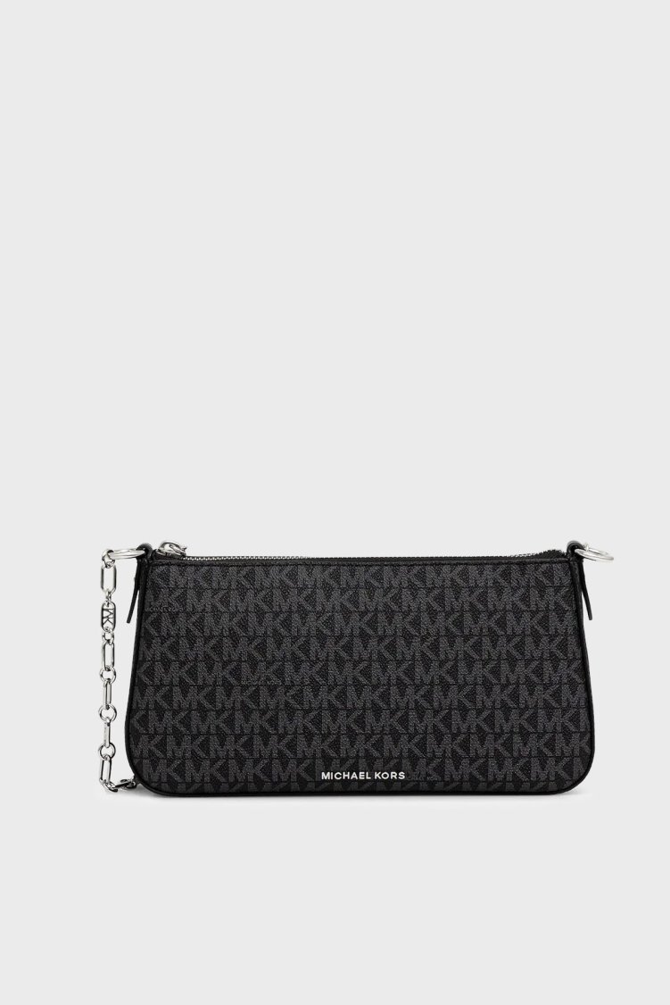 Michael Kors Logolu Zincir Askılı 32T5S8EW6V001 Kadın Çanta 32T5S8EW6V 001 SİYAH - Michael Kors