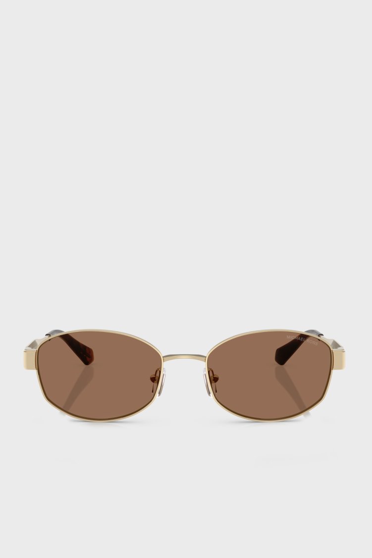 Michael Kors Oval Güneş 0MK116110147356 Kadın Gözlük 0MK1161 101473 56 Altın - Michael Kors (1)
