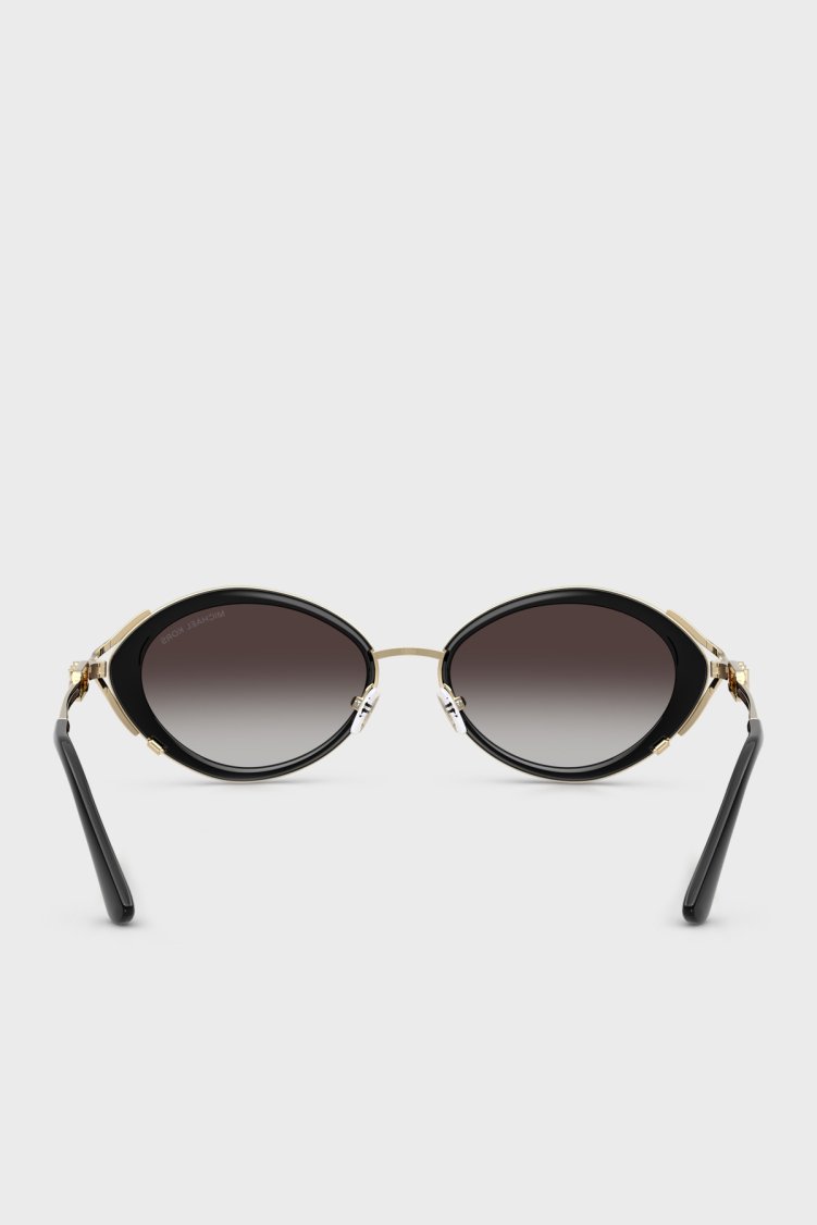 Michael Kors Oval Güneş 0MK117930058G53 Kadın Gözlük 0MK1179 30058G 53 Siyah - Michael Kors (1)