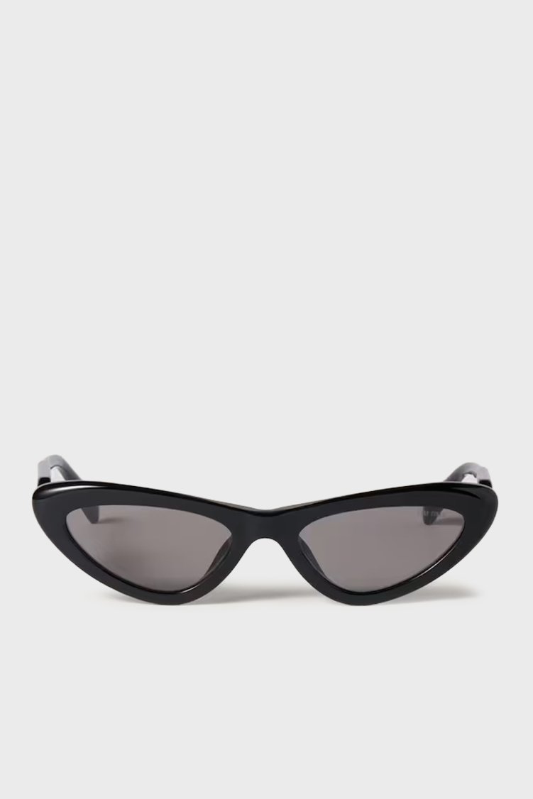Mıu Mıu Cat Eye Güneş Kadın Gözlük 0MUB11S U16K80Q 55 SİYAH - Miu Miu