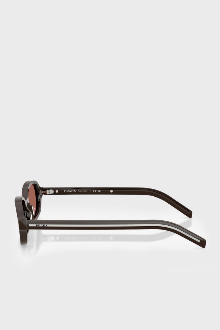 Miu Miu Logolu Güneş Kadın Gözlük 0PRD06S 27I20W 50 KAHVE - Prada (1)