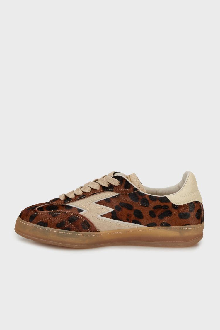Moaconcept Leopar Desenli Deri Sneaker Kadın Ayakkabı MG635CO LEOPAR - Moaconcept (1)