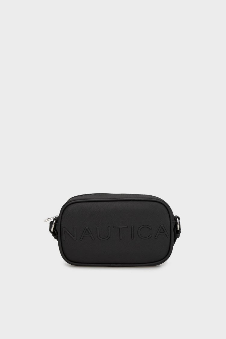 Nautica Logolu Cep Detaylı Ayarlanabilir Askılı Kadın Çanta CN7157T SİYAH - Nautica