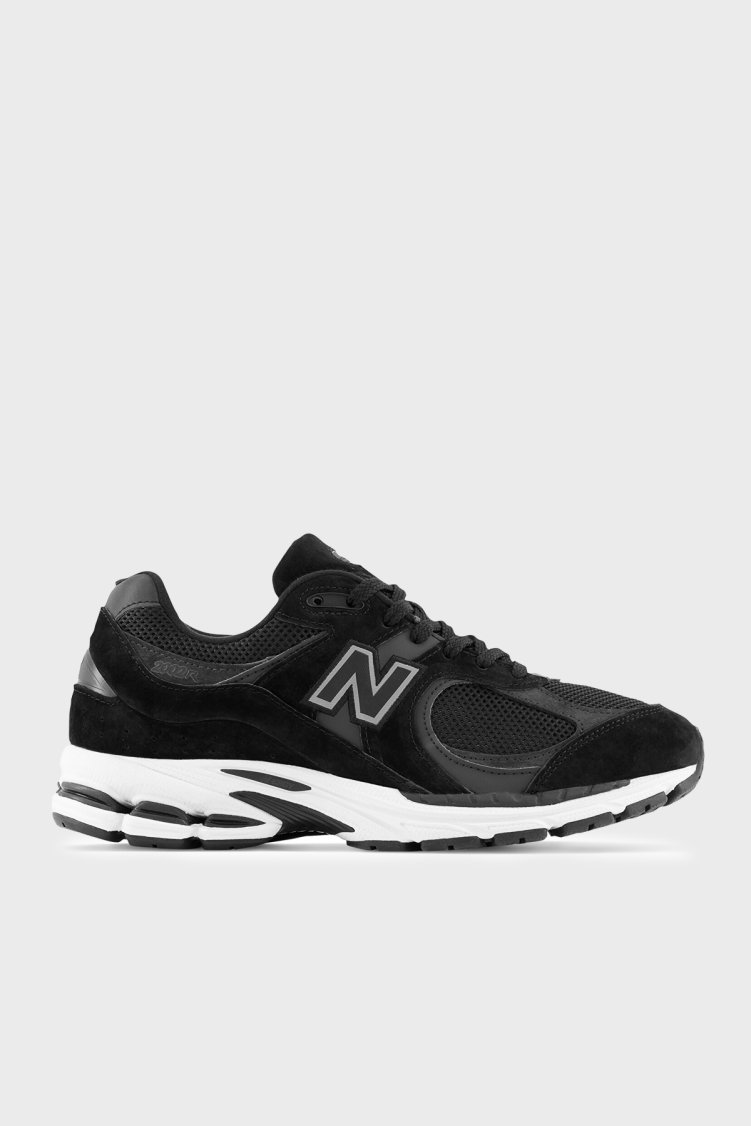 New Balance Deri Logolu Sneaker Unisex Ayakkabı M2002RBK SİYAH - New Balance