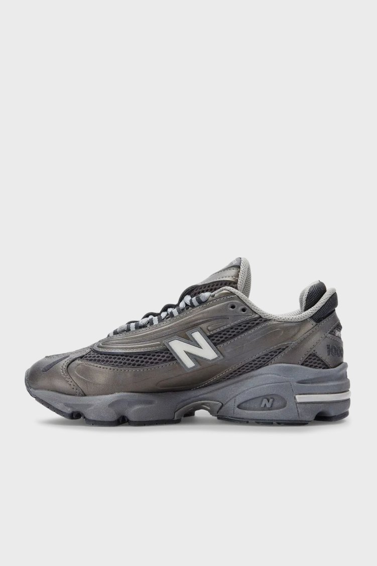 New Balance Logolu Bağcıklı Sneaker Erkek Ayakkabı M1000F SİYAH-GRİ - New Balance (1)