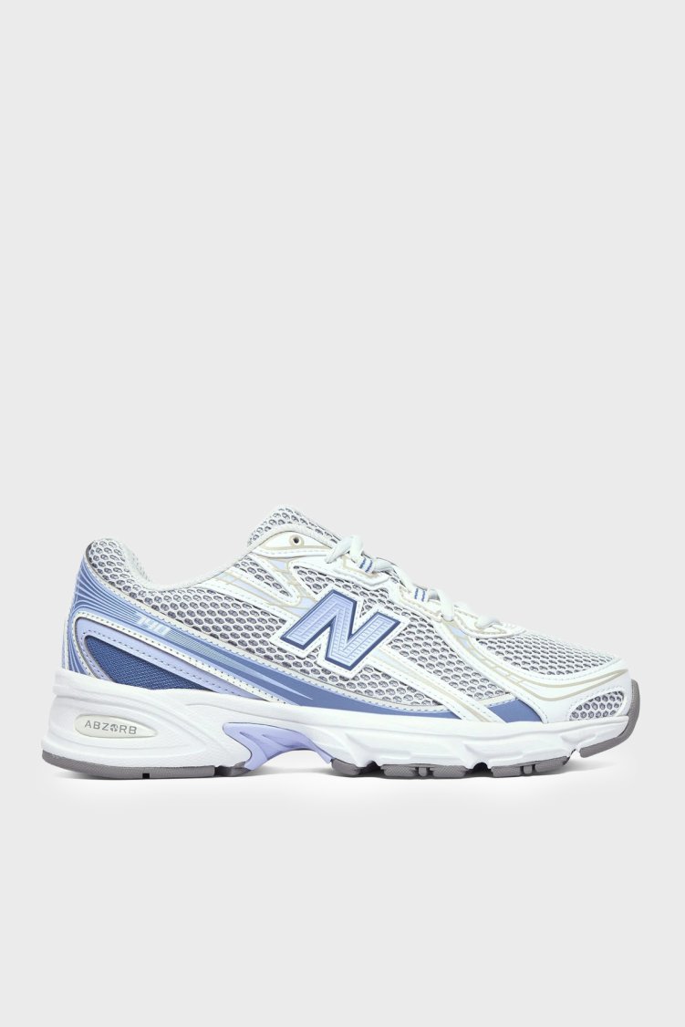 New Balance Logolu Bağcıklı Sneaker Unisex Ayakkabı U7401T4 Beyaz-lila - New Balance