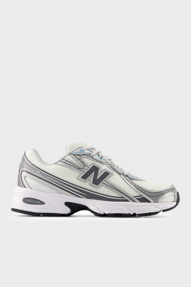 New Balance Logolu Bağcıklı Sneaker Unisex Ayakkabı U7402Y9 Beyaz-gri - New Balance