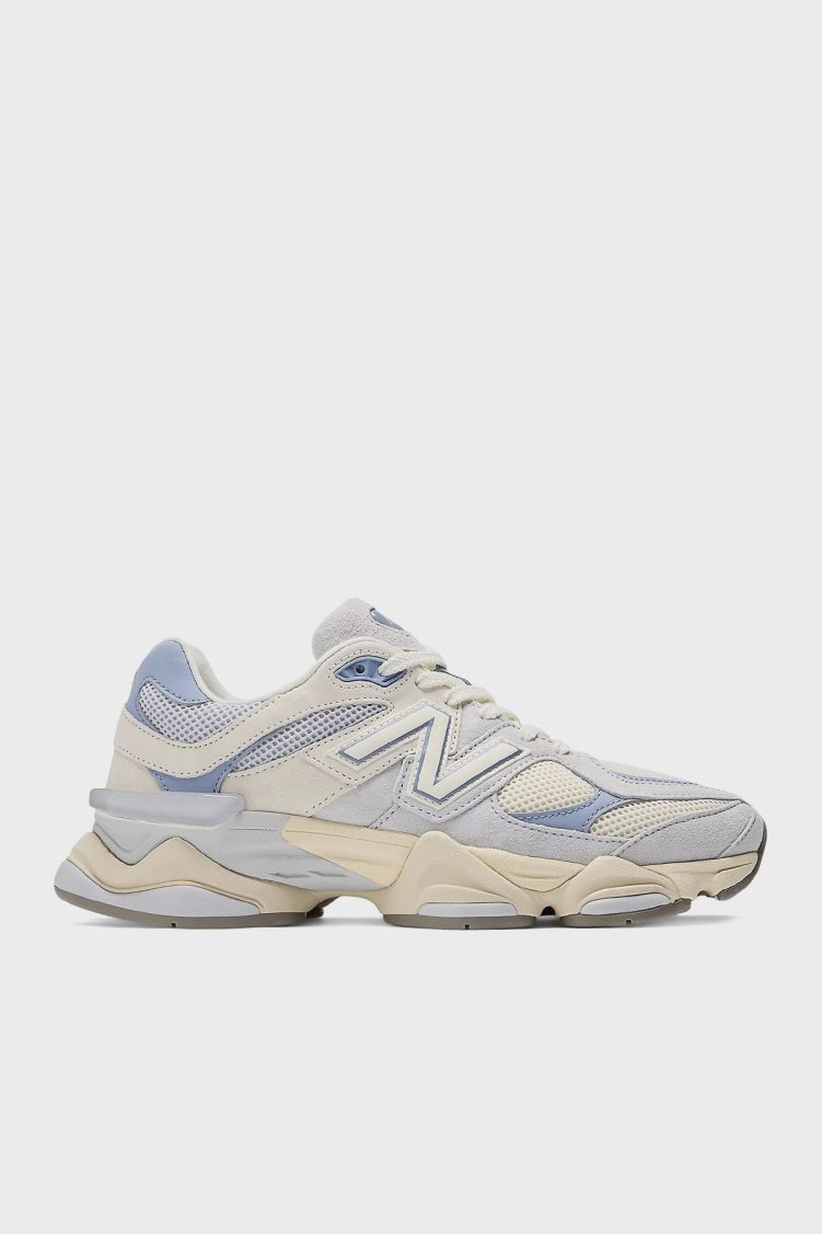 New Balance Logolu Hakiki Deri Süet Detaylı Sneaker Bayan Ayakkabı U9060EEL BEJ - New Balance
