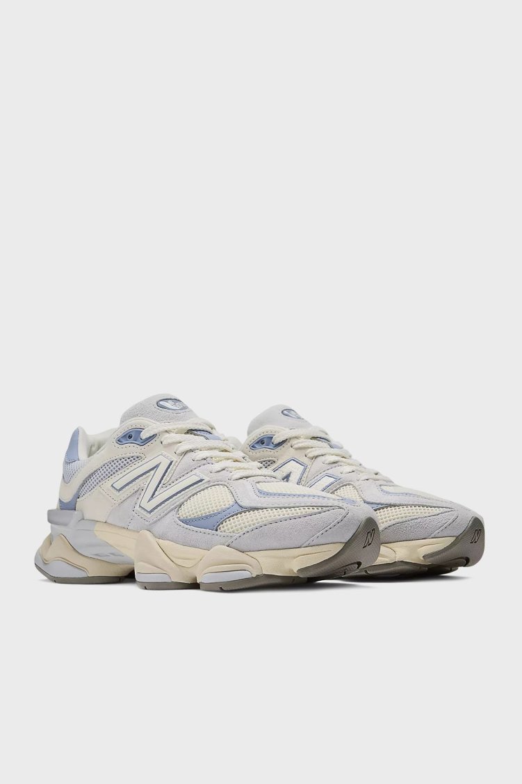 New Balance Logolu Hakiki Deri Süet Detaylı Sneaker Bayan Ayakkabı U9060EEL BEJ - New Balance (1)