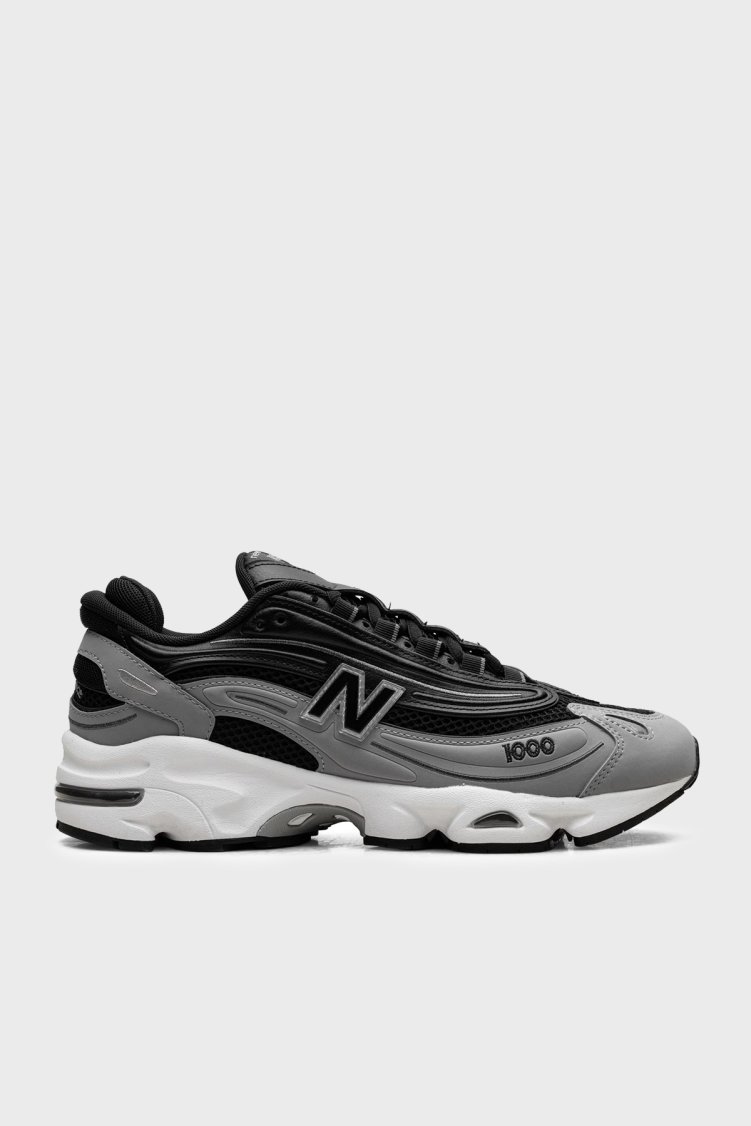 New Balance Logolu Sneaker Erkek Ayakkabı M1000A SİYAH-GRİ - New Balance
