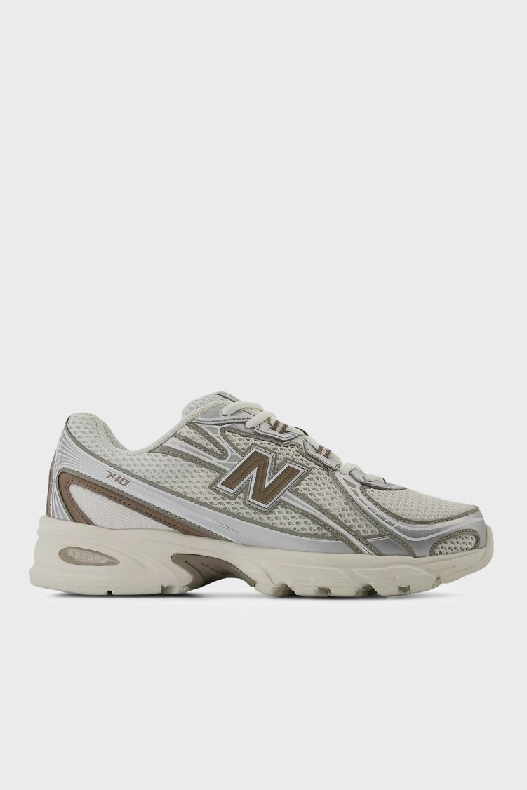 New Balance Logolu Sneaker Kadın Ayakkabı U740MU2 Gri-kahve - New Balance