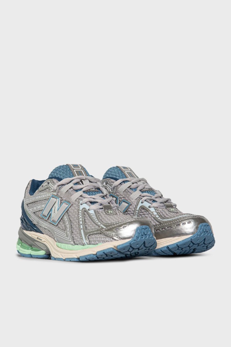 New Balance Logolu Sneaker Unisex Ayakkabı U1906RCR GÜMÜŞ-MAVİ - New Balance (1)