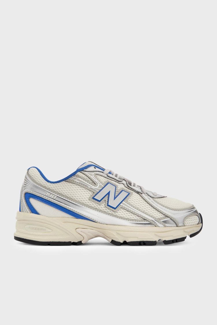 New Balance Logolu Sneaker Unisex Ayakkabı U74034F Beyaz-mavi - New Balance
