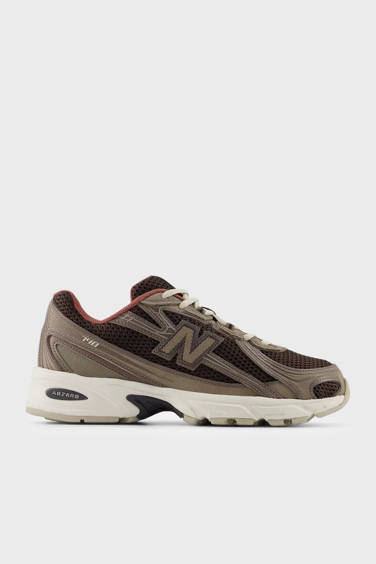New Balance Logolu Sneaker Unisex Ayakkabı U7407LE Kahve - New Balance