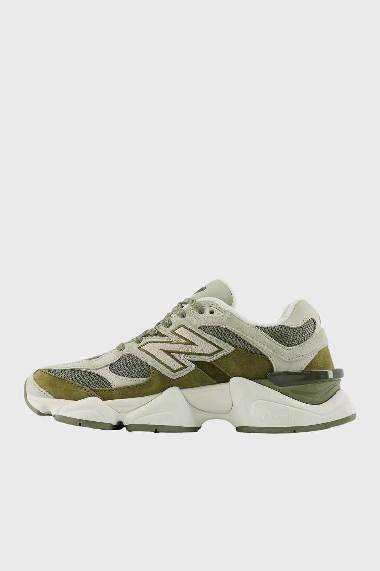 New Balance Logolu Sneaker Unisex Ayakkabı U90604A9 Haki - New Balance (1)