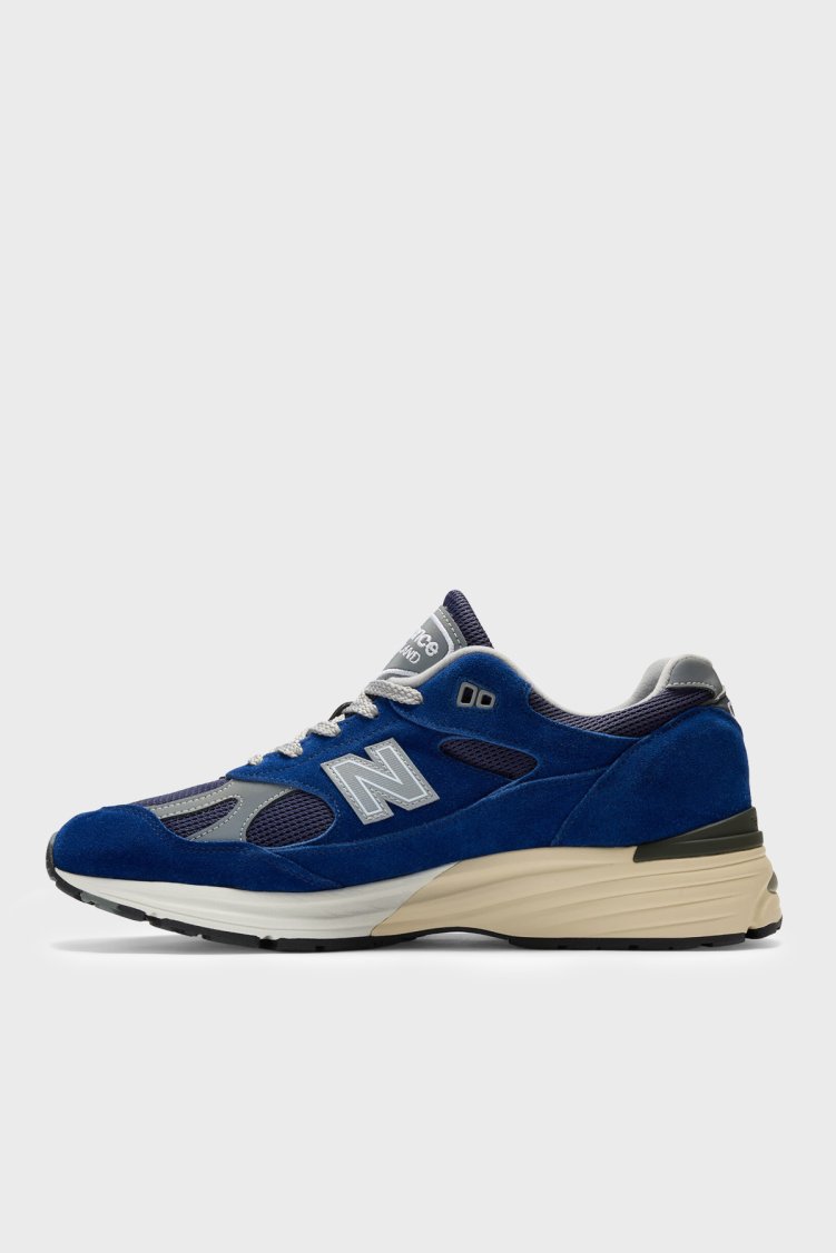 New Balance Logolu Sneaker Erkek Ayakkabı U991VB2 Lacivert - New Balance (1)