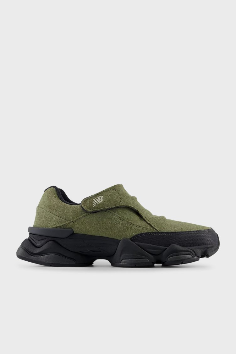 New Balance Logolu Süet Kalın Taban Cırtlı Sneaker Unisex Ayakkabı U8040UOC HAKİ - New Balance