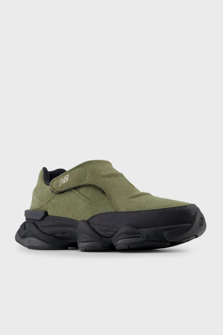 New Balance Logolu Süet Kalın Taban Cırtlı Sneaker Unisex Ayakkabı U8040UOC HAKİ - New Balance (1)