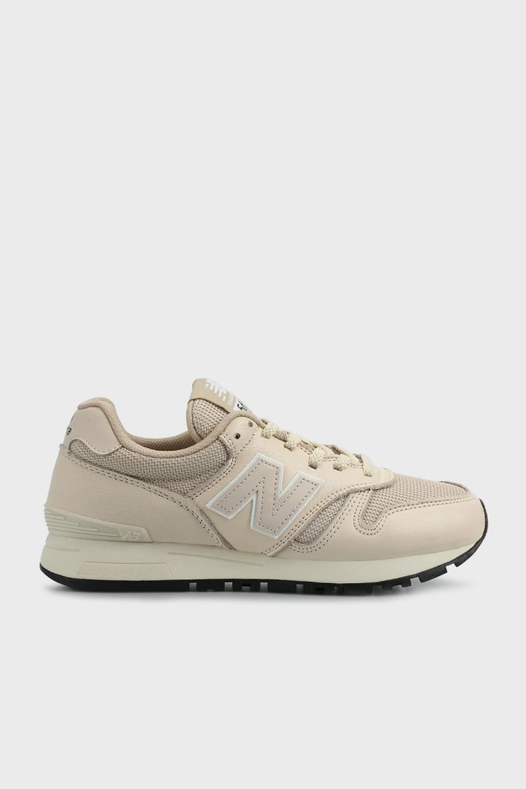 New Balance NB Lifestyle Süet Deri Karışımlı Logolu Sneaker Kadın Ayakkabı WL565LWW BEJ - New Balance