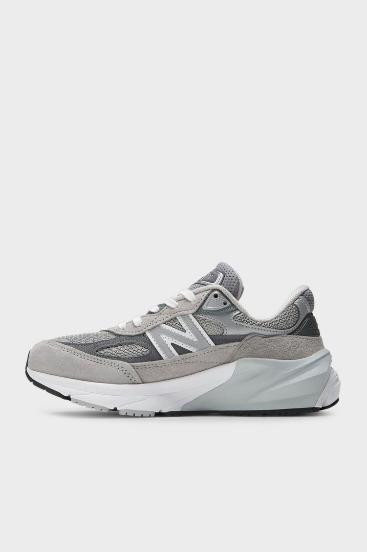 New Balance Süet Detaylı Logolu Sneaker Erkek Ayakkabı M990GL6 GRİ - New Balance (1)