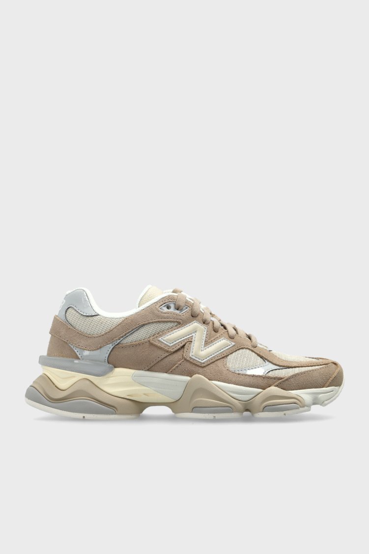 New Balance Süet Detaylı Sneaker Unisex Ayakkabı U90608AP Bej - New Balance