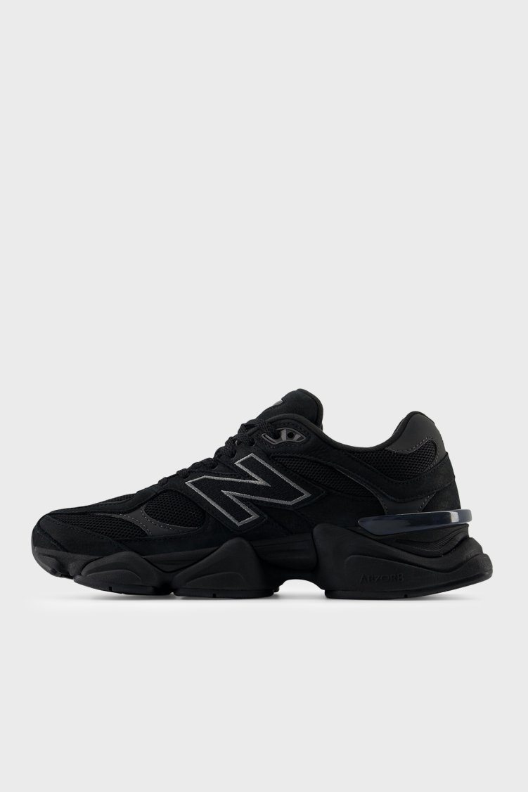New Balance Süet Detaylı Sneaker Unisex Ayakkabı U9060ZGE Siyah - New Balance (1)