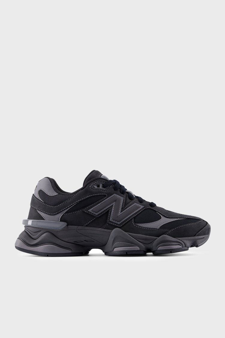 New Balance Süet Logolu Sneaker Unisex Ayakkabı U906079E SİYAH - New Balance
