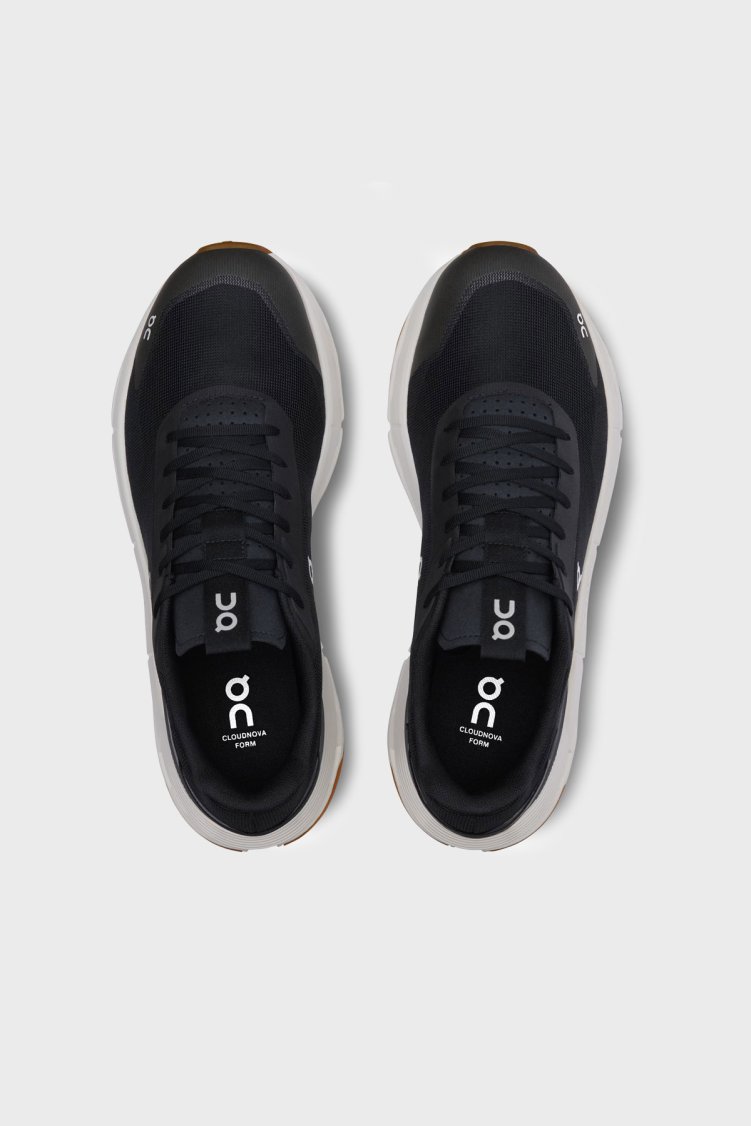 On Logolu Sneaker Erkek Ayakkabı 3ME30151430 Siyah - On (1)