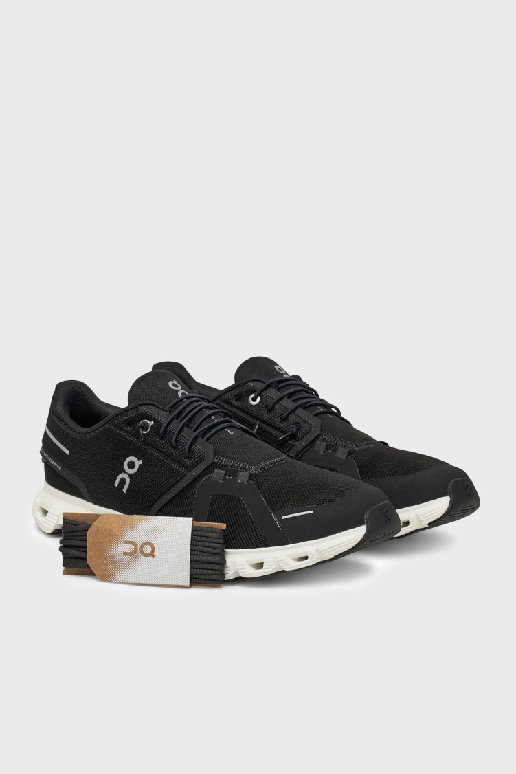 On Logolu Sneaker Erkek Ayakkabı 3MF10070299 SİYAH - On (1)