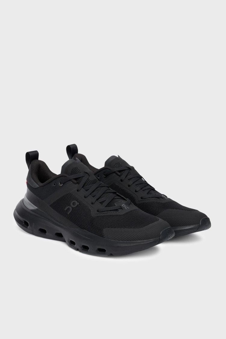 On Logolu Sneaker Erkek Ayakkabı 3MF30603404 SİYAH - On (1)