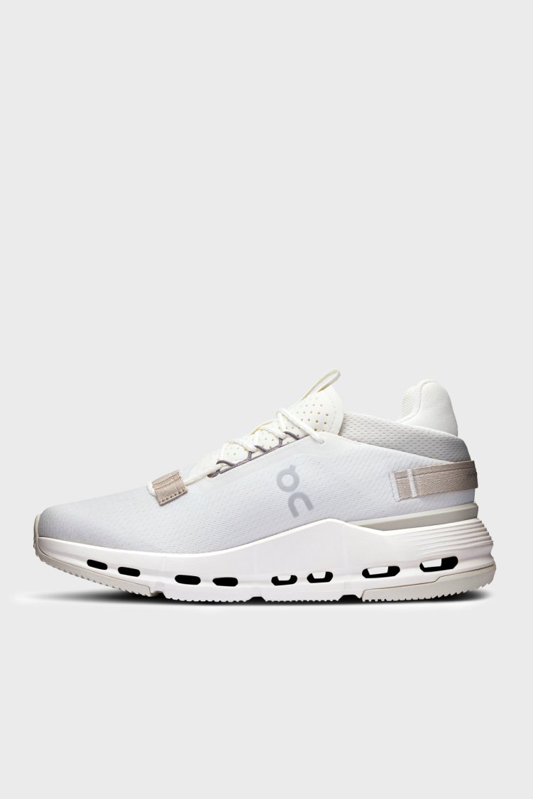 On Logolu Sneaker Kadın Ayakkabı 3WE30222053 Beyaz - On (1)