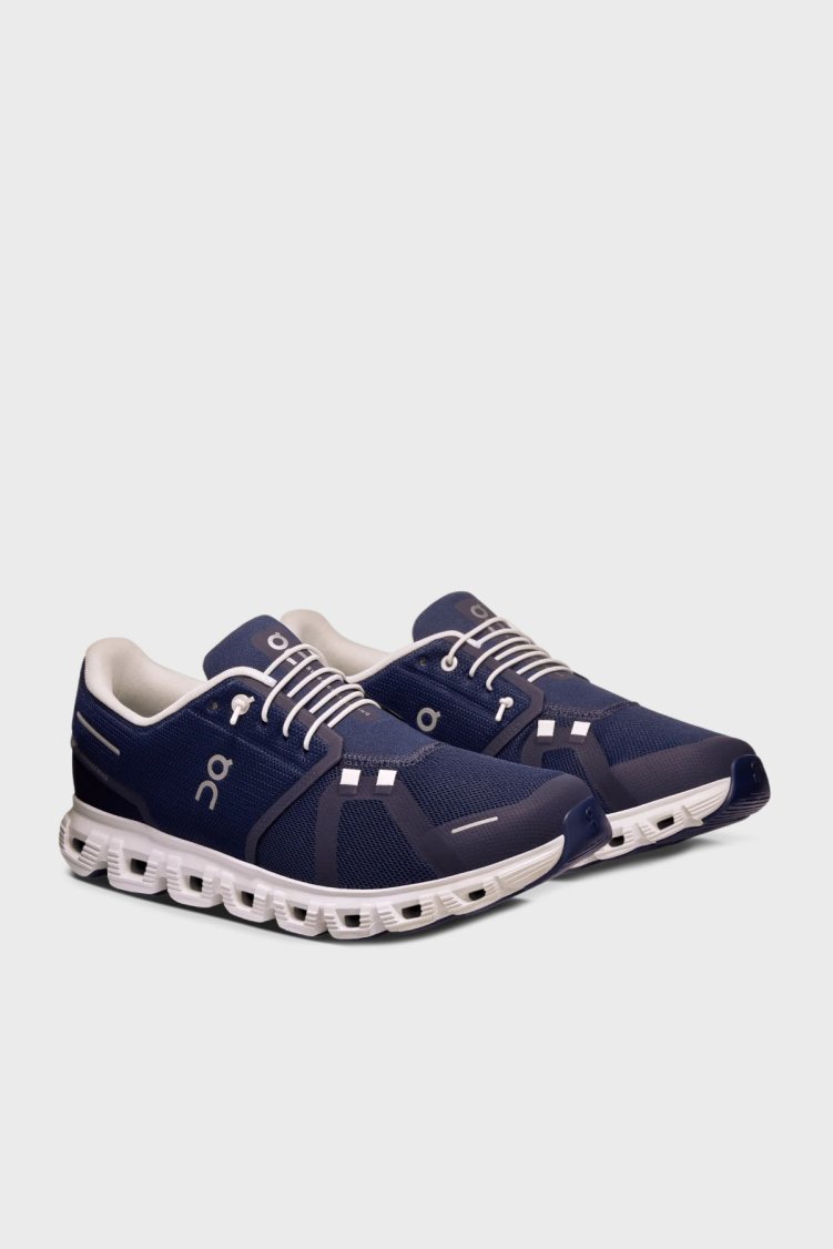 On Logolu Su Geçirmez File Detaylı Sneaker Erkek Ayakkabı 3MF10070692 LACİVERT - On (1)