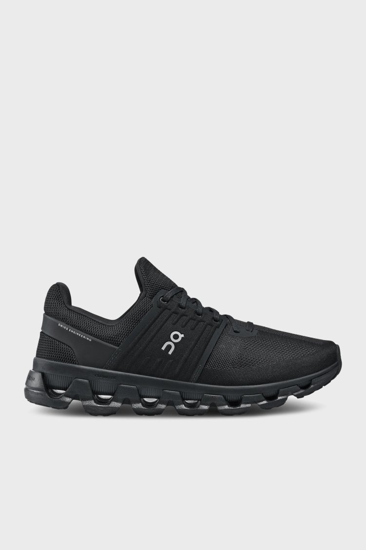 On Running Logolu File Detaylı Kalın Taban Sneaker Erkek Ayakkabı 3MD10240485 SİYAH - On