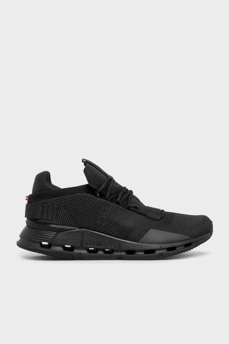 On Running Logolu Kalın Taban Sneaker Erkek Ayakkabı 2699822 SİYAH - On