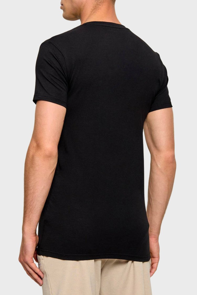 Palm Angels Pamuklu Bisiklet Yaka 2 Pack Erkek T Shirt PLA1UMBTS01BI Siyah - Palm Angels (1)