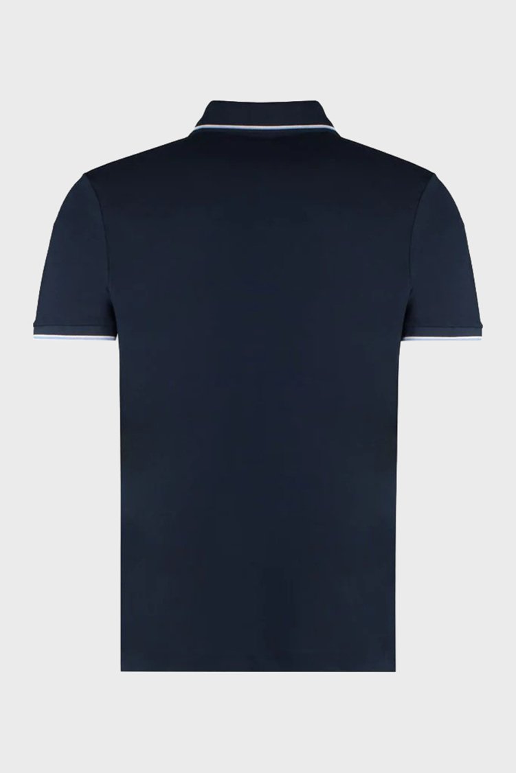 Paul & Shark % 100 Pamuk Regular Fit Düğmeli Erkek Polo Yaka T Shirt 24411259 013 LACİVERT - Paul & Shark (1)