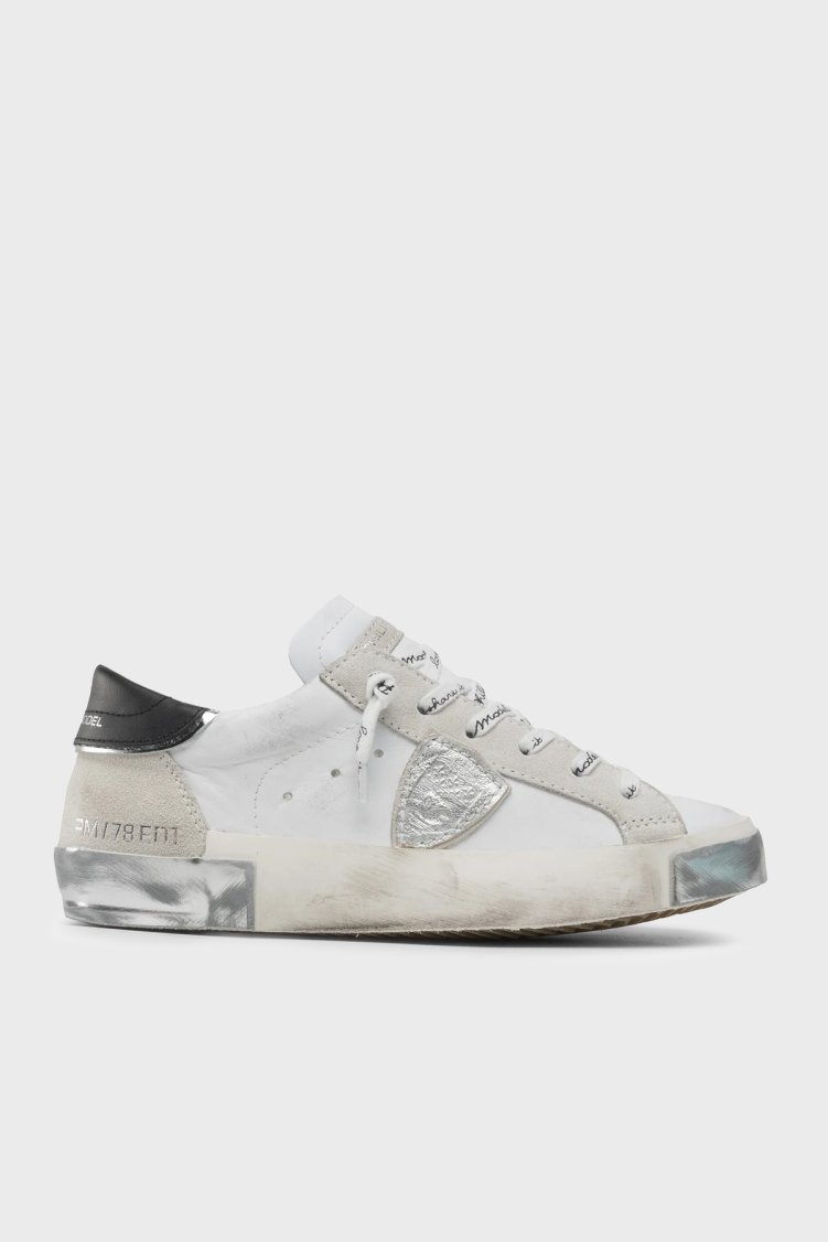 Philippe Model Logolu Sneaker Bayan Ayakkabı PRLDMA02MA02 BEYAZ - Philippe Model