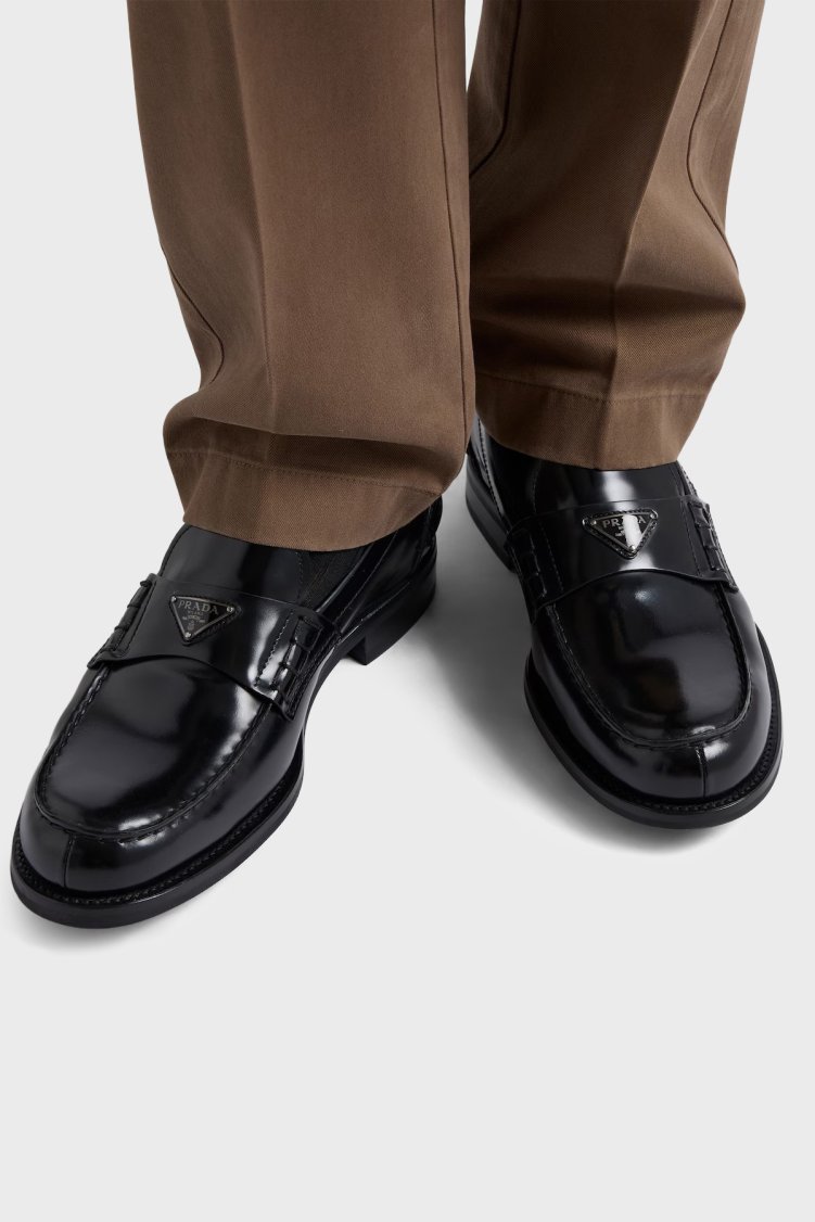 Prada Deri Loafer Erkek Ayakkabı 2DB223055 F0632 Siyah - Prada (1)