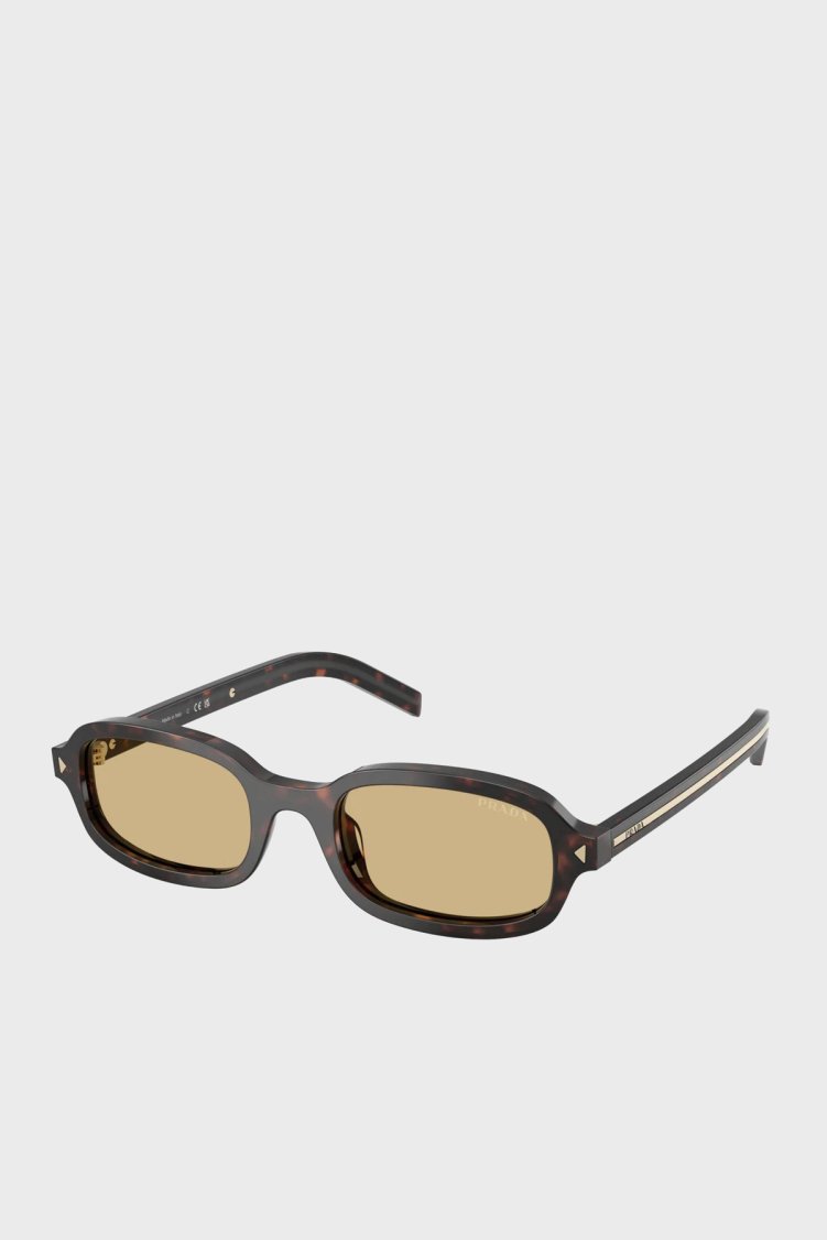Prada Güneş Logolu Kadın Gözlük 0PRD06S 17N70R 50 KAHVE - Prada