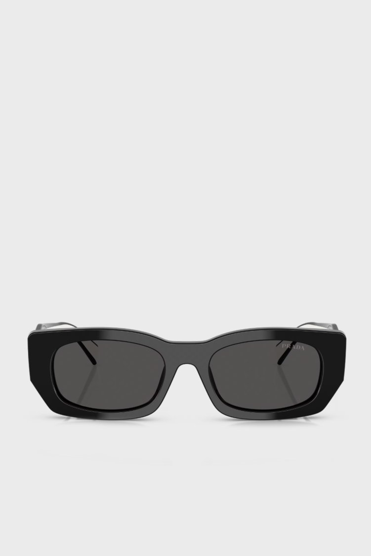 Prada Logolu Güneş Kadın Gözlük 0PR B05S 09Q08Z 53 Siyah - Prada (1)