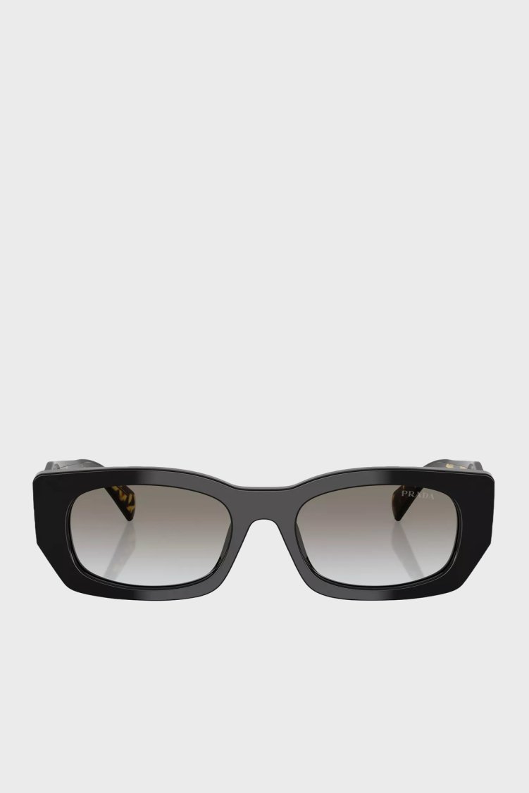 Prada Logolu Güneş Kadın Gözlük 0PR B05S 3890A7 53 Siyah - Prada (1)