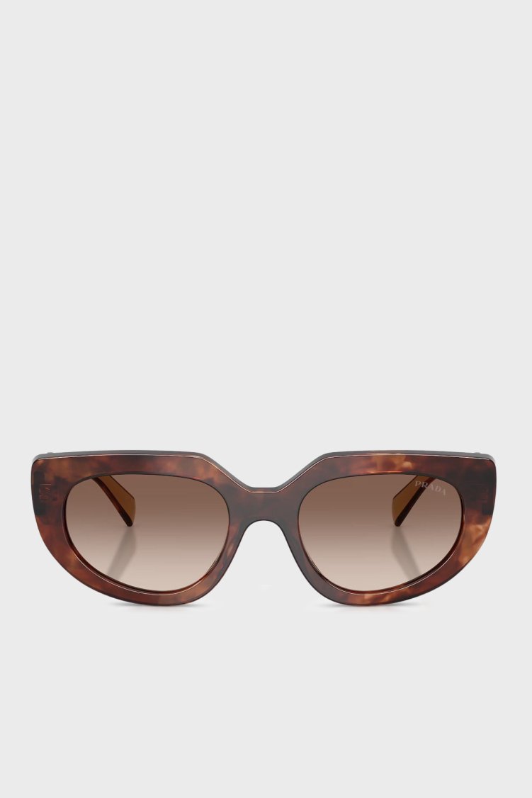 Prada Logolu Güneş Kadın Gözlük 0PRD02S 00K10S 53 KAHVE - Prada (1)