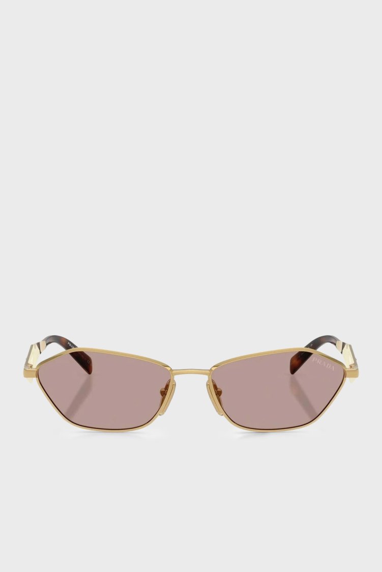 Prada Logolu Güneş Kadın Gözlük 0PRD50S 5AK20I 57 Altın - Prada (1)